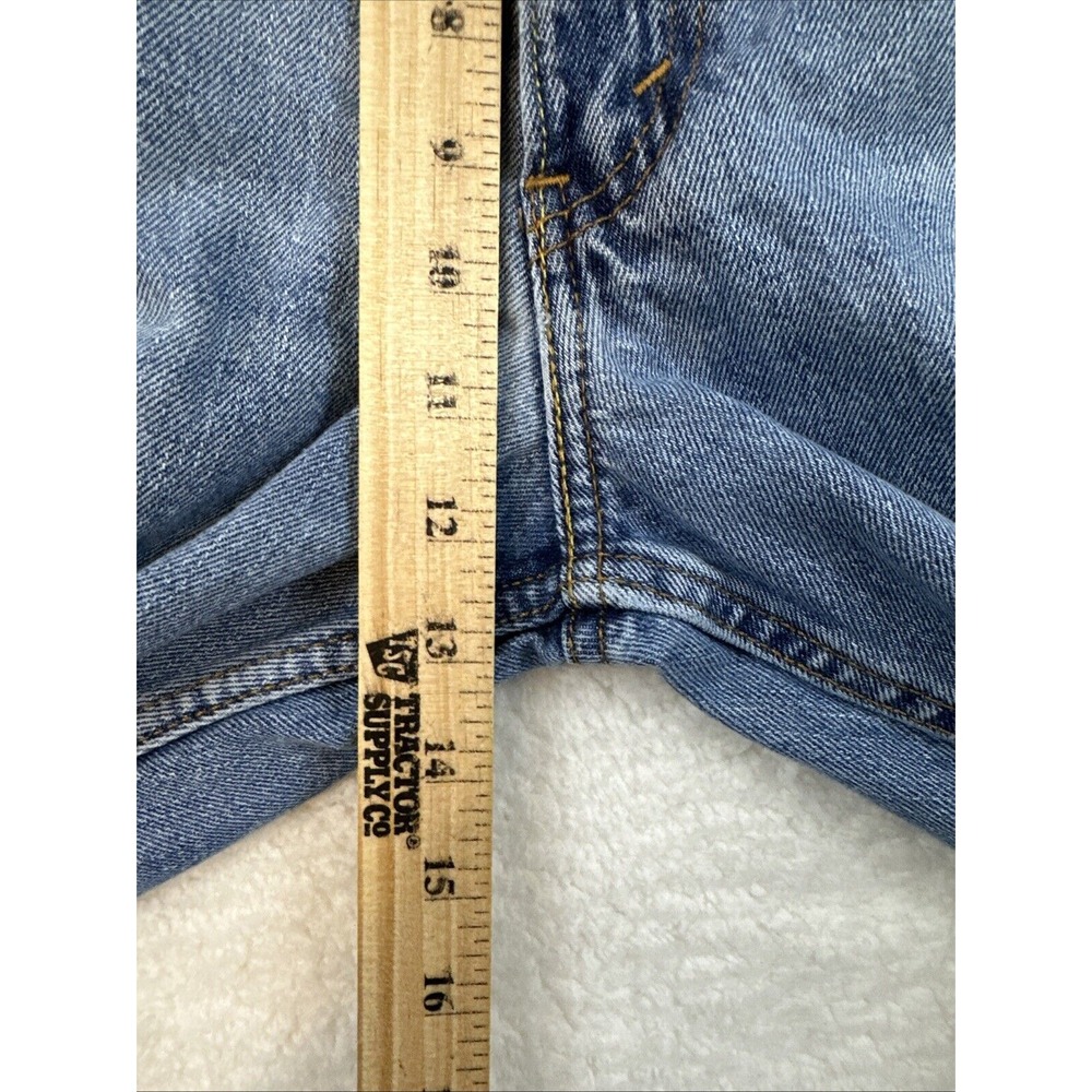 Levi's Men's 550 Jeans 38x29 (36x27) Regular Fit Straight Leg High Rise Distress - Picture 6 of 14